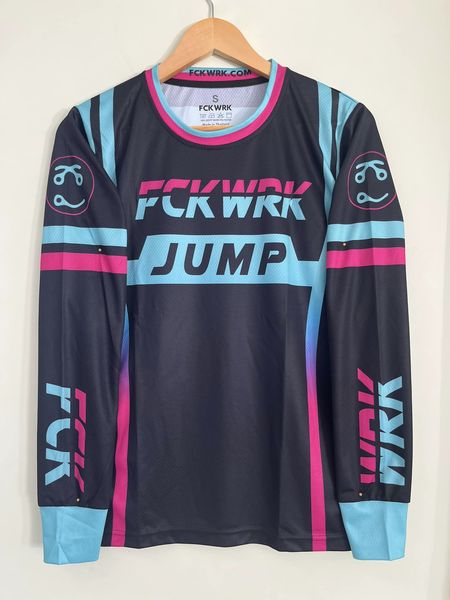 Long Sleeve Dry Fit Polyester Sports Jersey FREE SHIPPING!! - Fckwrk