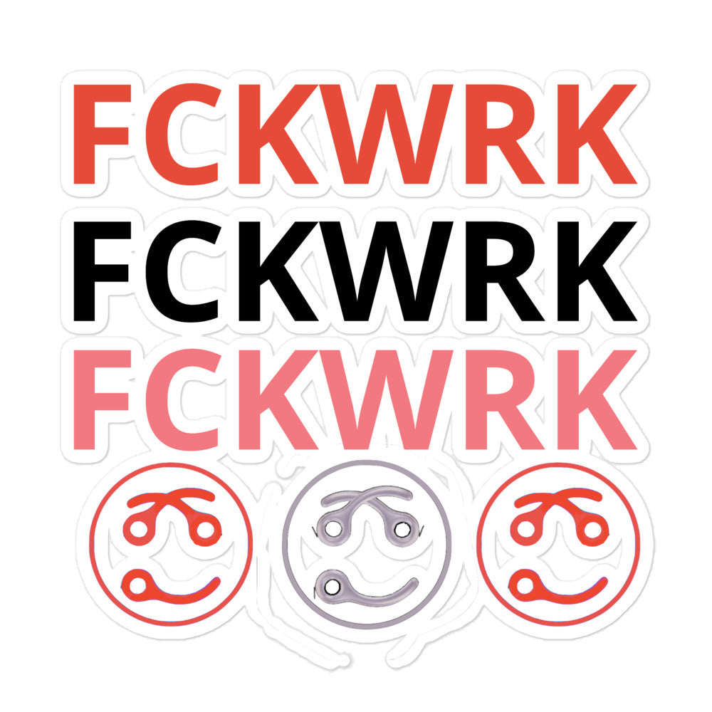 Bubble-free stickers - Fckwrk