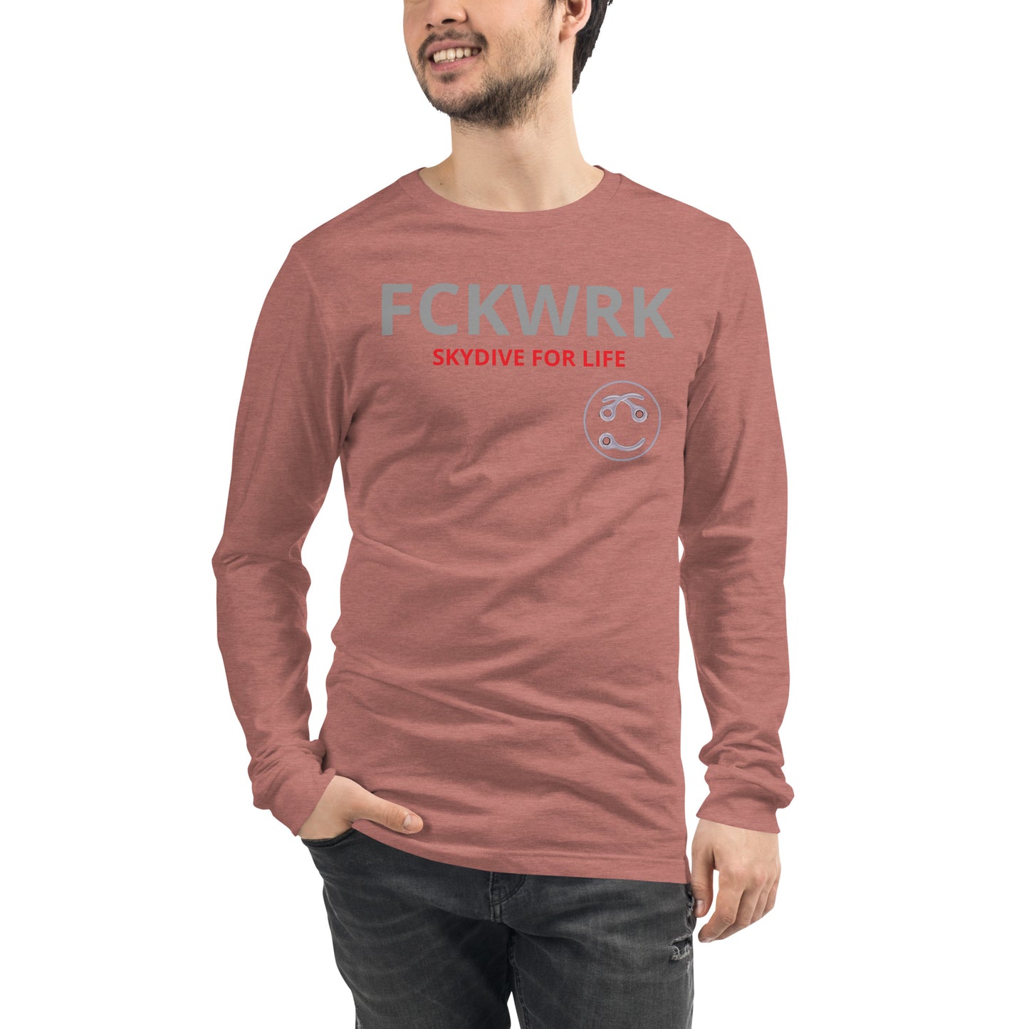 SKYDIVE FOR LIFE Unisex Long Sleeve Tee - Fckwrk