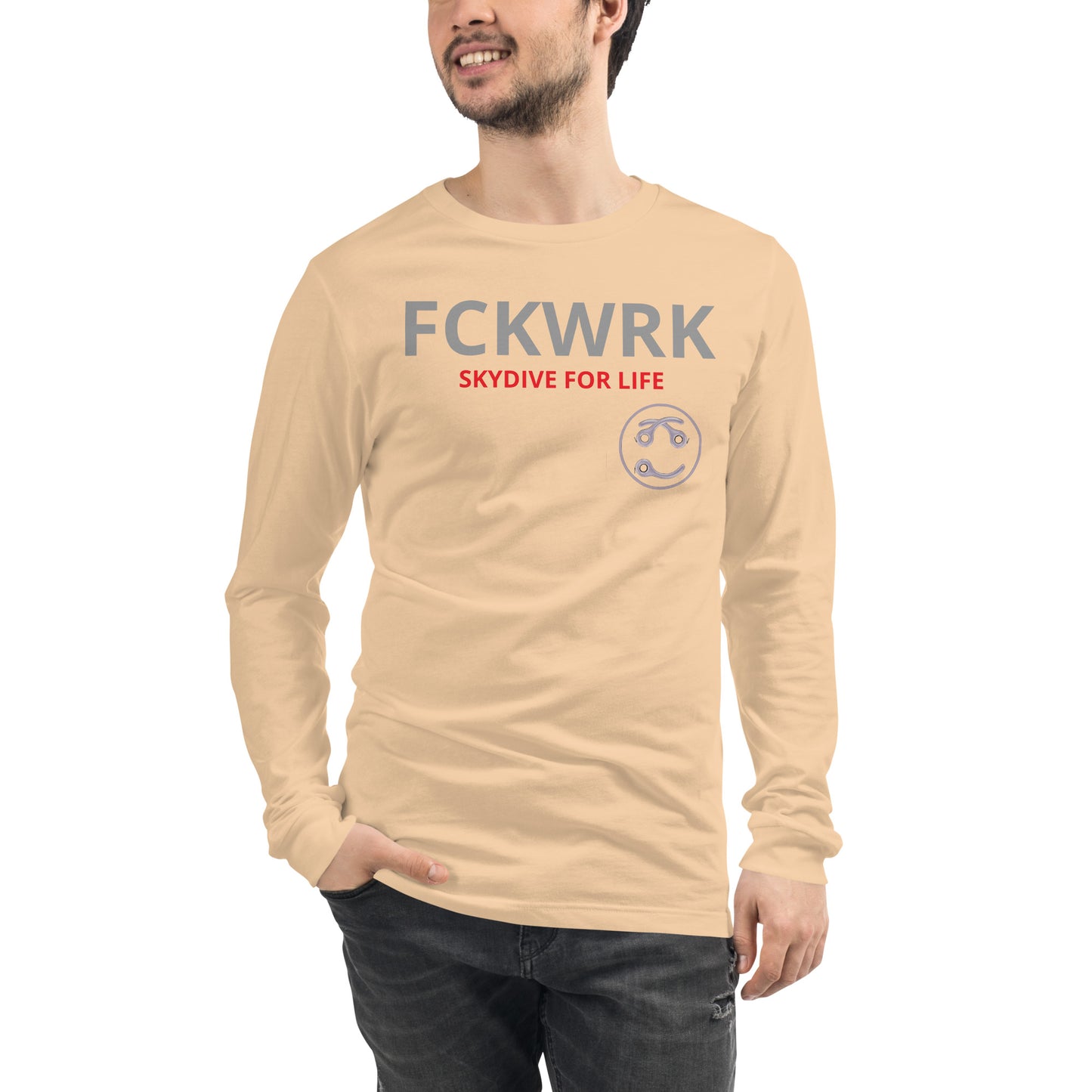 SKYDIVE FOR LIFE Unisex Long Sleeve Tee - Fckwrk