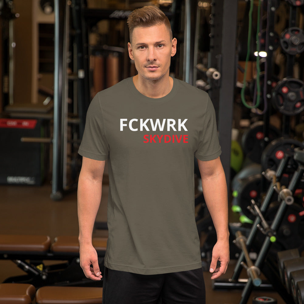 FCKWRK SKYDIVE Unisex t-shirt - Fckwrk