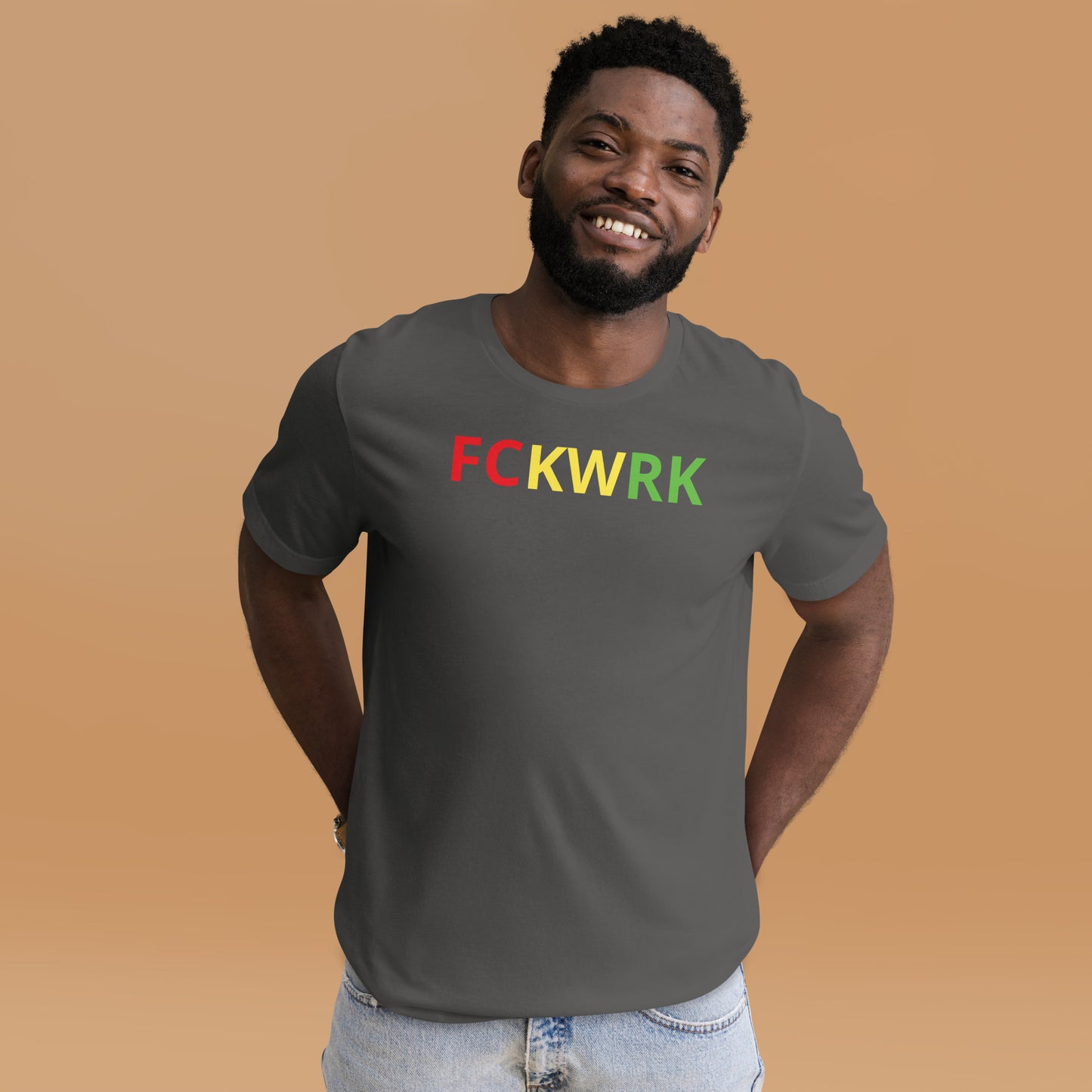 unisex FCKWRK rasta style