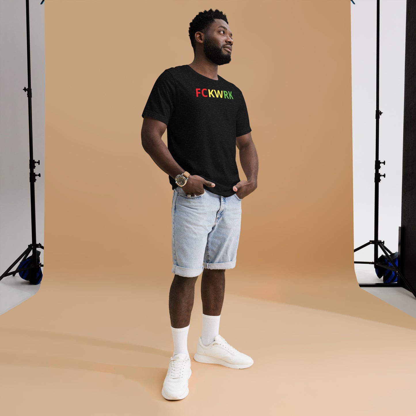 unisex FCKWRK rasta style