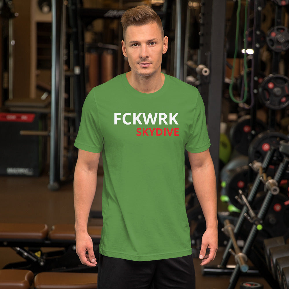 FCKWRK SKYDIVE Unisex t-shirt - Fckwrk