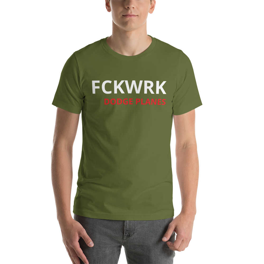 FCKWRK DODGE PLANES Unisex t-shirt - Fckwrk
