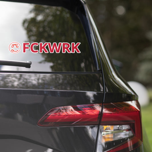 FCKWRK Bubble-free stickers