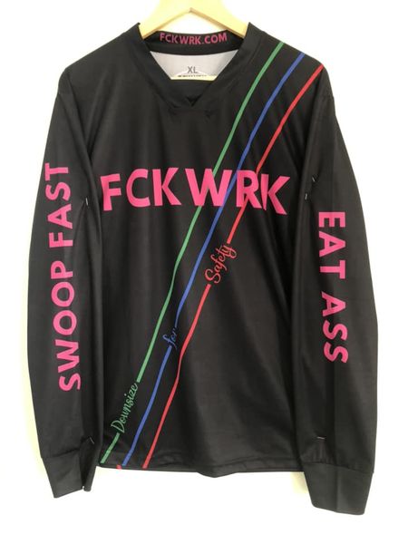FREE SHIPPING!!  Long Sleeve Dry Fit Polyester Sports Jersey