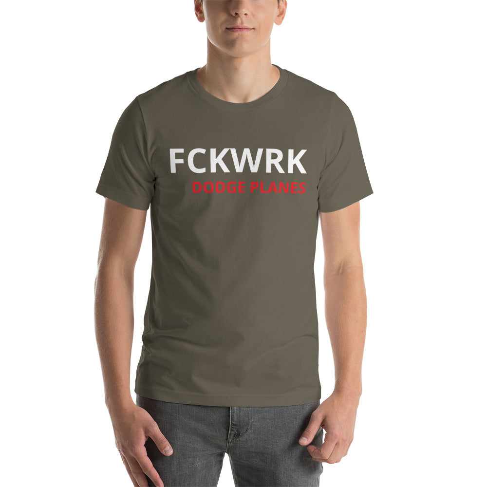 FCKWRK DODGE PLANES Unisex t-shirt