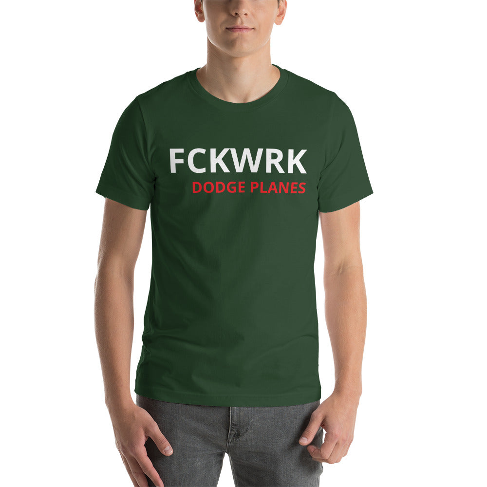 FCKWRK DODGE PLANES Unisex t-shirt