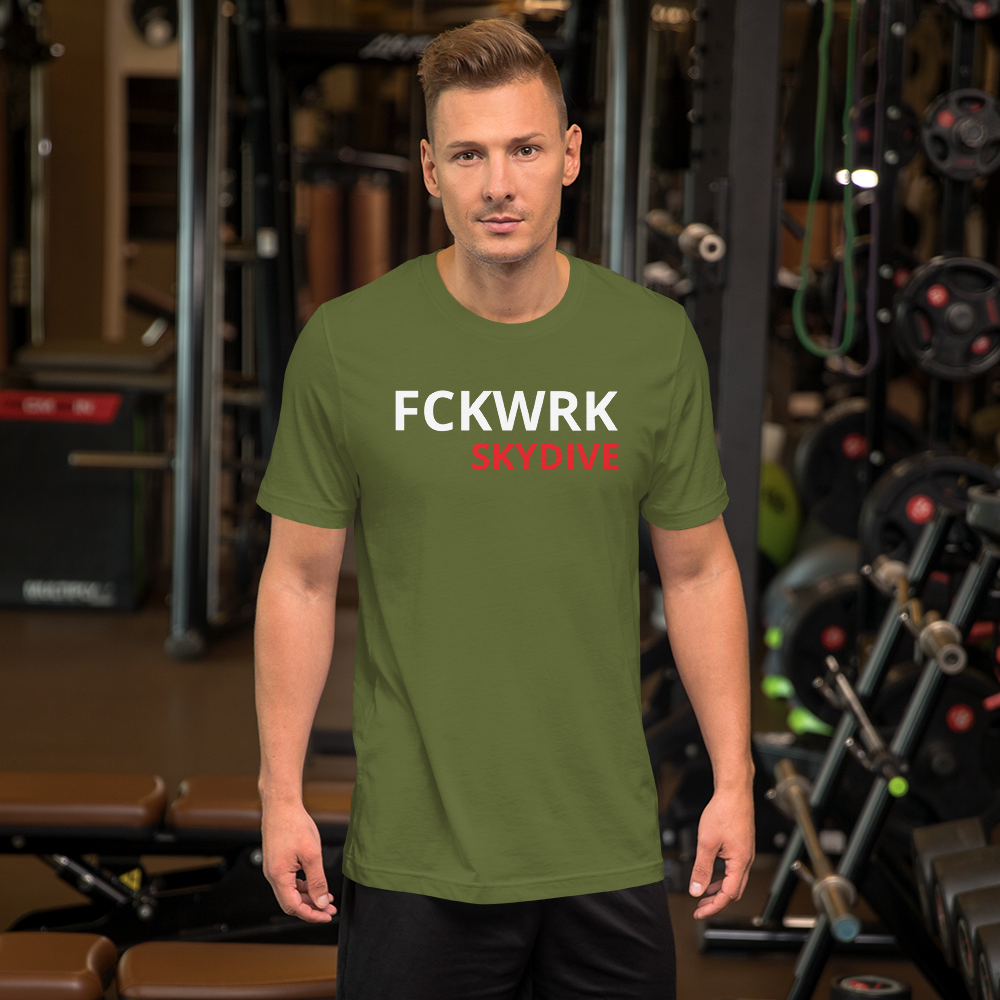 FCKWRK SKYDIVE Unisex t-shirt