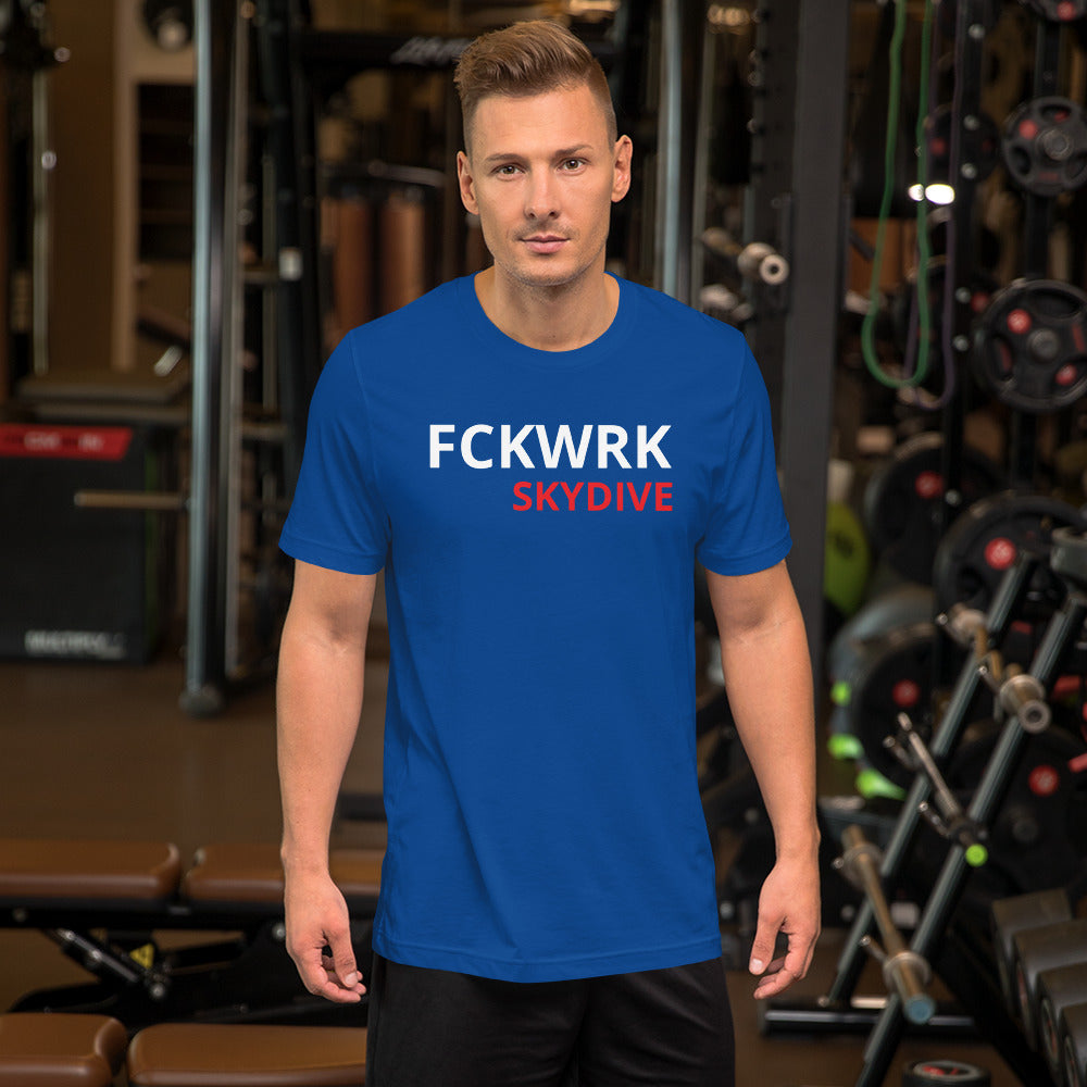 FCKWRK SKYDIVE Unisex t-shirt